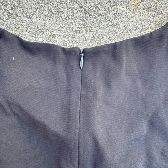 MM LaFleur Sarah Dress Womens 2 Black Minimal Office Business Career Sheath - Picture 10 of 13